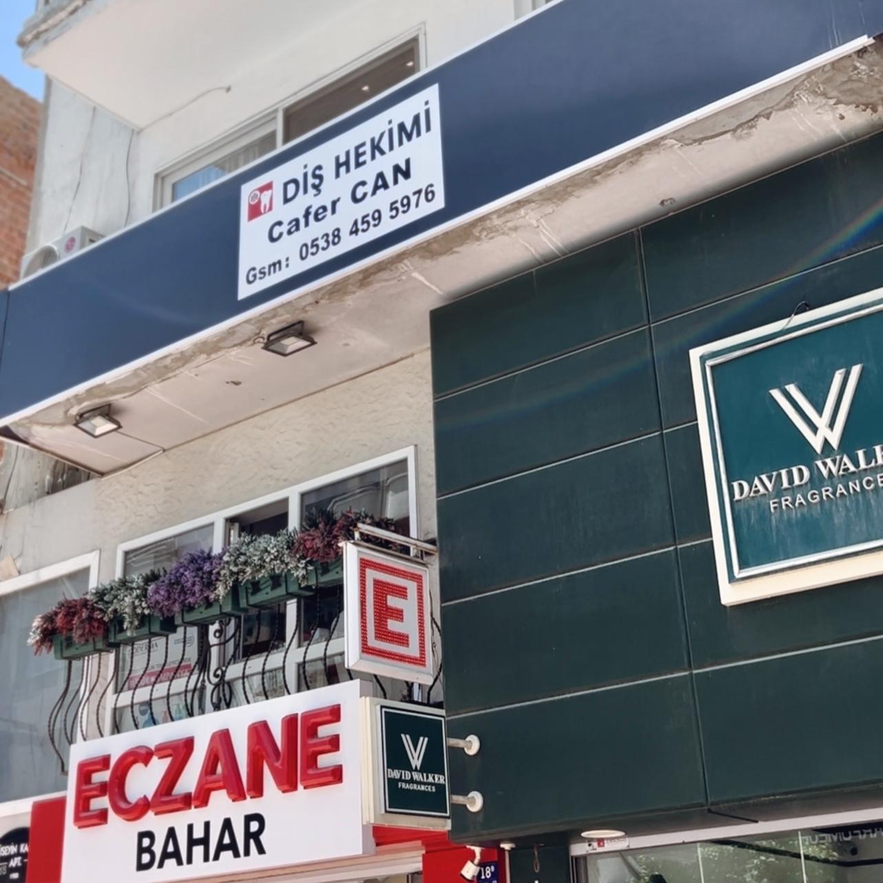 Dt. Cafer Can diş kliniği dış görünüm