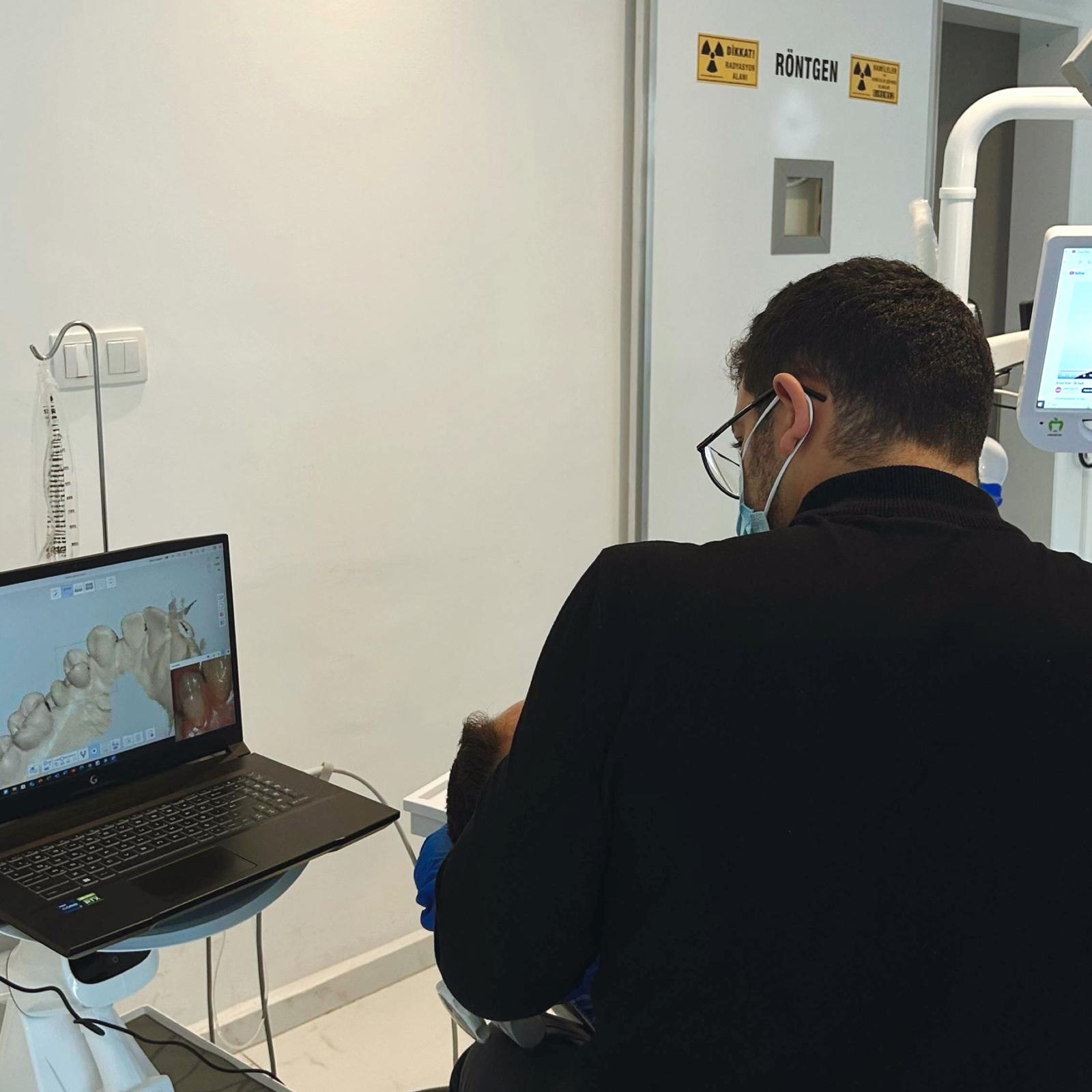 Home analysing x ray